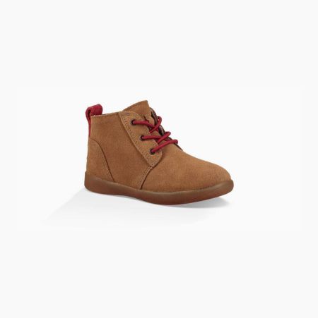 UGG Kristjan Chukka Brown Boots for Kids (MAJH57413)